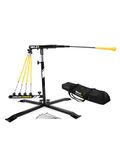 SKLZ Hurricane Category 4 Batting Swing Trainer for Baseball and Softball, Black, 8 x 8 x 50 inches each band