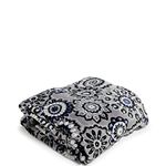 Vera Bradley Women's Fleece Plush Throw Blanket, Tranquil Medallion, 80 X 50