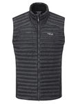 Rab Mens Cirrus Flex 2.0 Insulated Vest, Breathable, Warm, Versatile (M, Black)