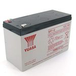 Yuasa - NP7-12 AGM S65-12V 7.0Ah - Sealed Lead Acid Rechargeable Battery