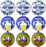 Happy Fathers Day Balloons, 18" Fat