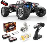 Hosim 1:10 Scale Brushless Rc Cars for Adults Boys, 62+KMH High Speed Remote Control Car Fast, 4X4 All Terrains Waterproof Off Road Hobby Grade Large Racing Buggy Toy Gift Monster Trucks