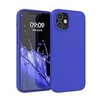 kwmobile Case Compatible with Apple iPhone 12 / iPhone 12 Pro Case - Soft Slim Protective TPU Silicone Cover - Baltic Blue