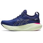 ASICS Women's GEL-NIMBUS 25 Running Shoes, 7, INDIGO BLUE/PURE Silver