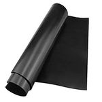 Neoprene Rubber Strips Solid Rubber Rolls Neoprene Solid Rubber Sheet for DIY Gasket, Warehouse, Pads, Seals, Weather Stripping, Crafts, Flooring, Supports (12In x 1/16In x 2Ft)