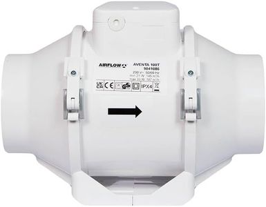 Airflow 100mm Extractor Fan – Aventa Bathroom Ventilation