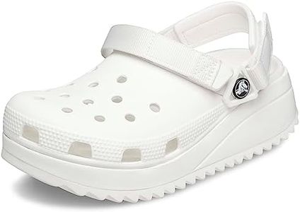 Crocs Unisex Adult Classic Hiker, White/White, US M9W11