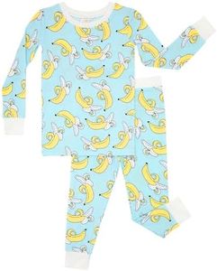 Little Sleepies Two-Piece Kids Pajama Set, Bananas, 16