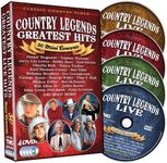 Country Legends: Greatest Hits - 50 Mini Concerts