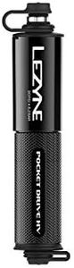Lezyne Pocket Drive HV CNC Mini Pump Black Gloss 2021 Bicycle Pump