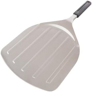 Solo Stove Stainless Pizza Peel | Stainless Serving Board, Pizza Paddle with Built-in Ridges, Accessory for Solo Stove Pi Pizza Oven, Other Ovens, 304 Stainless Steel, L: 24 in x W: 11.75 in, 1.8 lbs