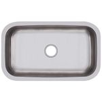 Elkay Dayton Undermount Stainless Steel 31 in. Single Bowl Kitchen Sink