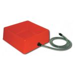 Farm Innovators Model D-19 1-1/4-Gallon Heated Water Bowl for Chickens, 60-Watt