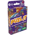 Hasbro Gaming Puzl It Game: Aqua Adventure, The Competitive Puzzle Card Game for Ages 7+, Family Games for 2-6 Players, Strategy Card Games, Kids Games, Puzzle Games