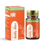 HTH Daily Diet Ayurvedic Capsules Rich in Protein and Vitamins For Immunity Support And Improve Metabolism