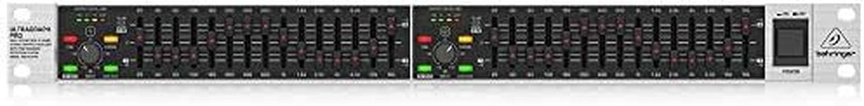 Behringer ULTRAGRAPH PRO FBQ1502HD High-Definition 15-Band Stereo Graphic Equalizer with FBQ Feedback Detection System