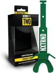 Nxtrnd Two Football Mouth Guard, Football Mouthpiece with Strap, Fits Adult & Youth (Dark Green)