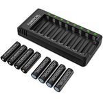 Aa Rechargeable Batteries With Chargers