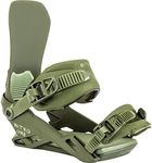 Nitro Men's One '23 Snowboard All Terrain Binding Snowboard Binding, Olive, M