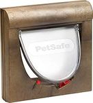 PetSafe Staywell,Magnetic Classic Cat Flap, Exclusive Entry, 4 Way Locking - Brown