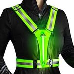 Topward LED Reflective Vest Safety 