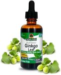 Nature's Answer Ginkgo Leaf Extract Alcohol Free Gluten Free 500 mg 2 Ounces Ideal High Strength Supplements for Circulation Memory Focus Concentration Eyes Energy Vegan Vegetarians