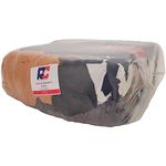 Industrial Cotton Wipers Mixed Colour Bag of Rags 10KG Large Pack - 10kg Bag of Sweatshirt Rags