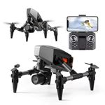 WEADFAX-Drone-with-4K-Camera-WiFi-FPV-1080P-HD-Dual-Foldable-RC-Drone-Altitude-Hold-Headless-Mode-Visual-Positioning-Auto-Return-App-Control (A15)