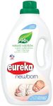 Eureka Newborn Liquid Detergent for Newborn Clothes with 94% Natural and Plant Origin Ingredients, 1,8L