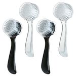 Facial Cleansing Brush, Face Scrubber and Cleanser for Face Exfoliating and Massage, 4 Pack