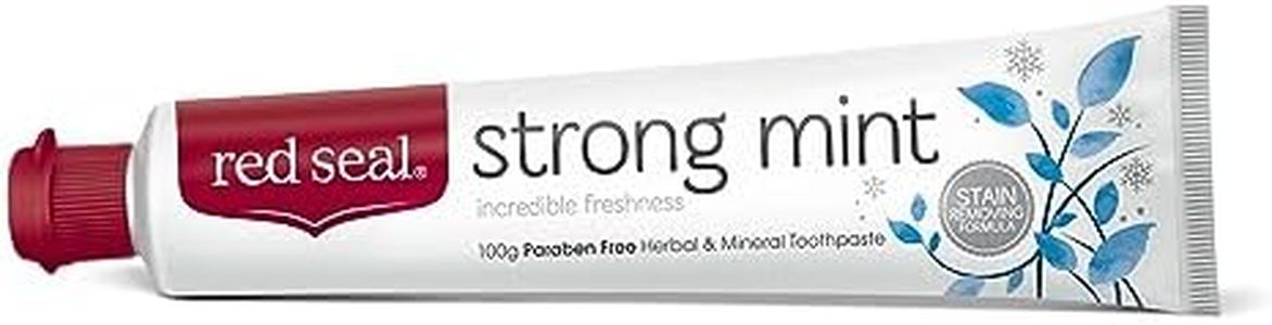 Red Seal Herbal & Mineral Toothpaste Strong Mint 100g