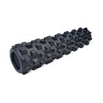 Prachit Massage Roller for Stretching, Roller for Back Pain, Deep Tissue Massage & Body Pain High Density Foam Roller for Exercise in Gym, Back Roller for Muscle Recovery (45 cm x 15 cm)