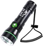 APLOS AP30 3000lm Diving Flashlight with 3 Modes, Power Indicator, IPX8 Waterproof Professional Rechargeable Dive Light