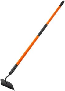 Nohovu Garden Hoe Tool, 58 Inches Hoe Garden Tool with Fiberglass Long Handle, Heavy Duty Garden Hoe for Weeding