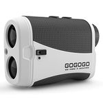 Gogogo Sport Vpro Golf Range Finder 1200 Yards Red Display Laser Rangefinder with Slope Switch 6X Magnification