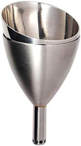 Rabbit W6118 Wine Aerator Shower Funnel with Sediment Strainer Silver