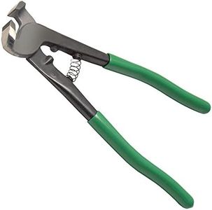 Superior Tile Cutter and Tools ST020 Number 80 Carbide Nippers with Offset Jaws, 5/8-Inch, Green