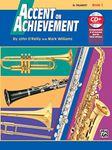 Accent on Achievement, Bk 1: B-flat Trumpet, Book and Online Audio/Software (Volume 1)