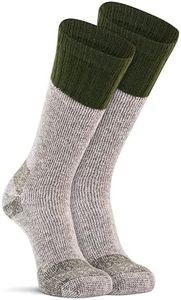 FoxRiver Womens Wick Dry Outlander Heavyweight Boot & Field Mid-Calf Hiking Socks, Green, Large US