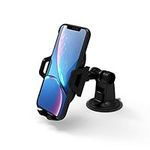 Arteck Car Mount, Universal Mobile Phone Car Mount Holder 360° Rotation for Auto Windshield and Dash, for Cell Phones Apple iPhone 15, 15 Pro, 14, 14 Pro, 13, 12, 11, SE, Android Smartphone, GPS