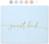 Lamare Wedding Guest Book – Polaroid Guest Book for Wedding Reception, Baby Shower, Birthday, Bridal Shower and Special Event Guestbook – A Stylish Sign in Book for Party - Blank Page
