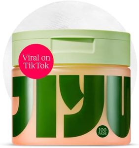 JiYu Toning Polish Pads - Korean Skincare for Dark Spots, Wrinkles & Dull Skin - Hydrating Facial Treatment with Snail Mucin, Niacinamide, Peptides & Centella - 100 Count