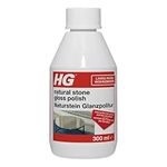 HG Natural Stone Gloss Polish, Natural Stone Cleaner for Tabletops & Furniture, Marble & Granite Cleaner, Kitchen Quartz Worktop Cleaner & Stain Remover, High Gloss - 300ml