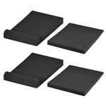 Btuty 2 Pack Isolation Acoustic Foam Pads for Studio Monitor Speaker Max. 9.6'' * 7.7'' Usable Area