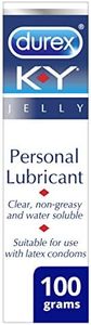 Durex K-Y Personal Lubricant for Use with Condoms, 100g