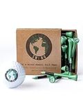 Green Swing Special Edition 70mm & 38mm Bamboo Golf Tees | Strong Sustainable Biodegradable | 30pcs