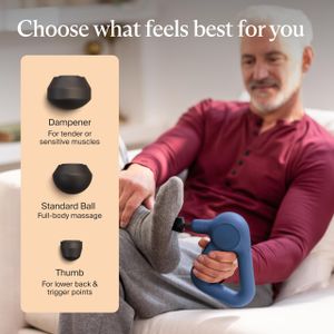 Theragun Relief Massage Gun – Navy Deep Tissue Percussion Massager