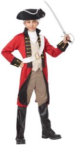 Boys British Redcoat Costume X-Large (12-14)