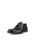 ECCO Men's London Plain Toe Tie Oxford, Black, 9-9.5