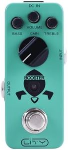 Guitar Booster Effect Pedal Clean Boost Effects Pedals For Electric Guitar Pure Clean Mini Boost for Electric Guitar Effect True Bypass